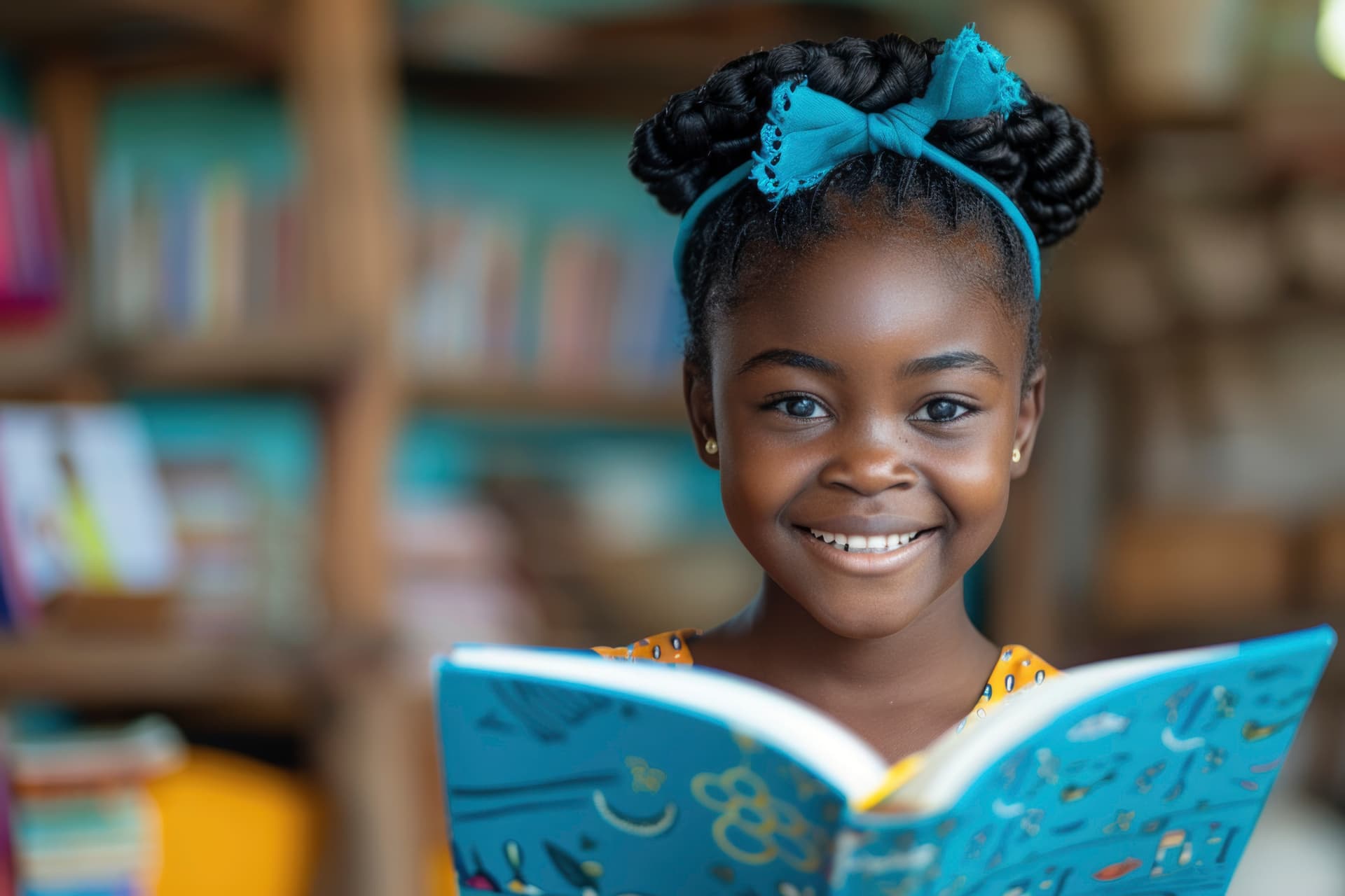 Élève souriant accompagné dans son parcours scolaire